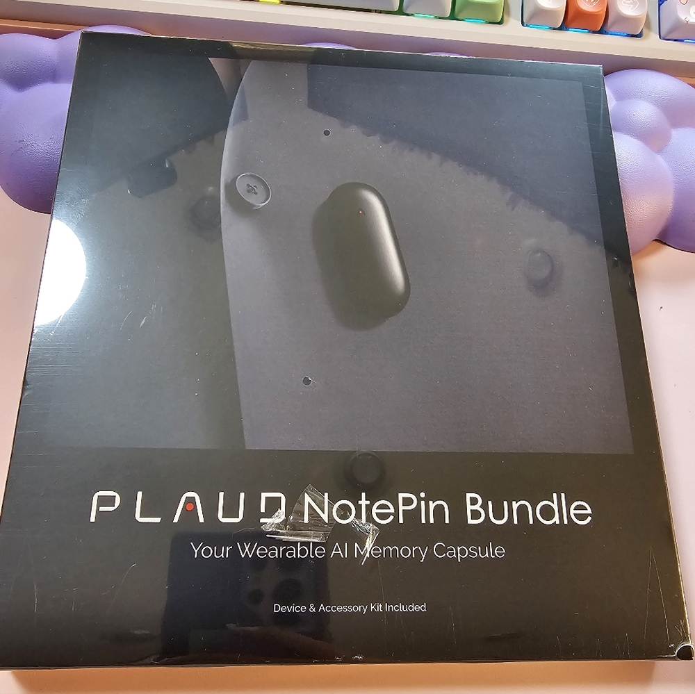 NotePin Bundle - Black Wearable AI Memory Capsule
